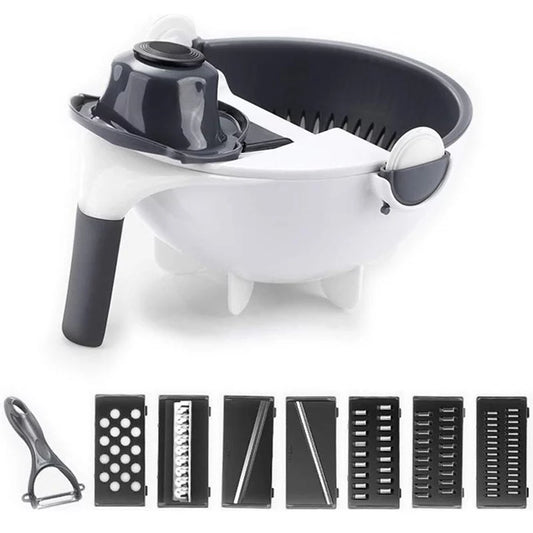 15 in 1 Vegetable Cutter With Drain Basket