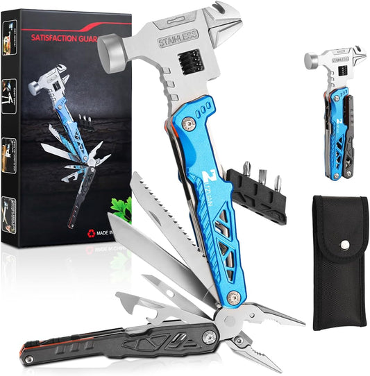 Upgraded 18-in-1 Multitool – Professional Stainless Steel Multitool Pliers