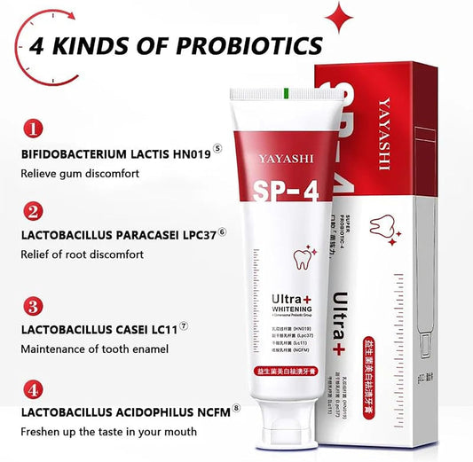 SP 4TM Probiotic Whitening Toothpaste