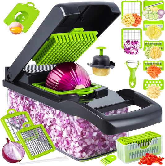 Vegetable Chopper 14-in-1 Multifunctional