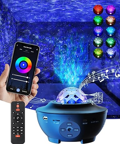 Galaxy Ocean Light Projector – Starry Night & Galaxy Home Decor