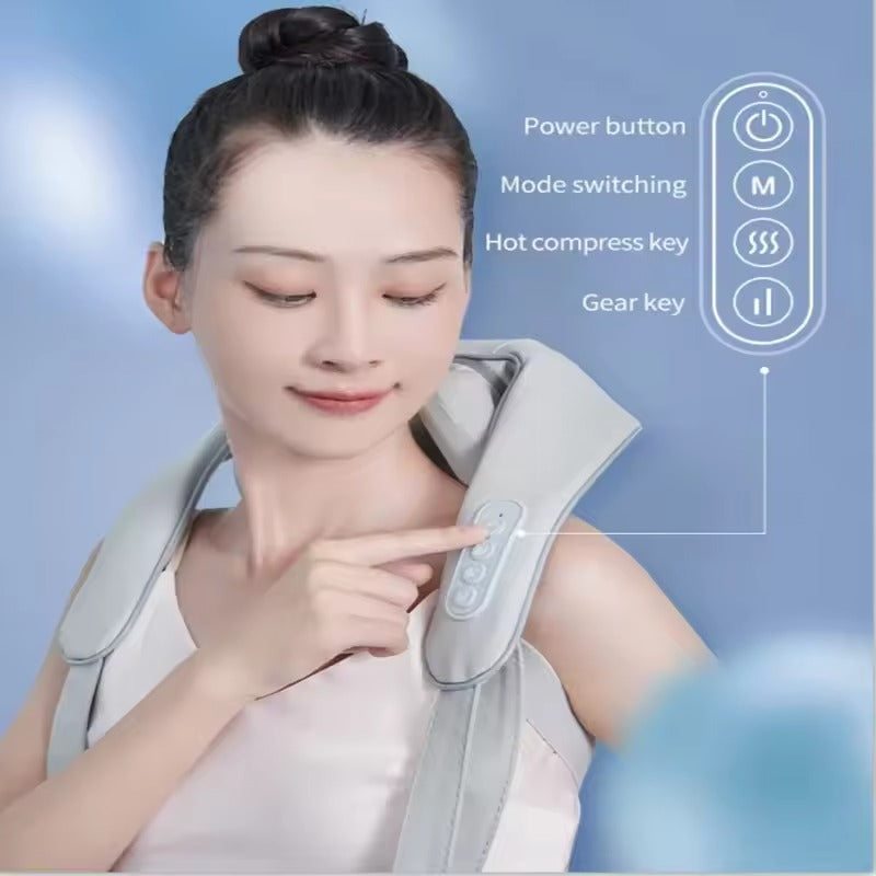 Professional Wireless Neck Shoulder Back Massager