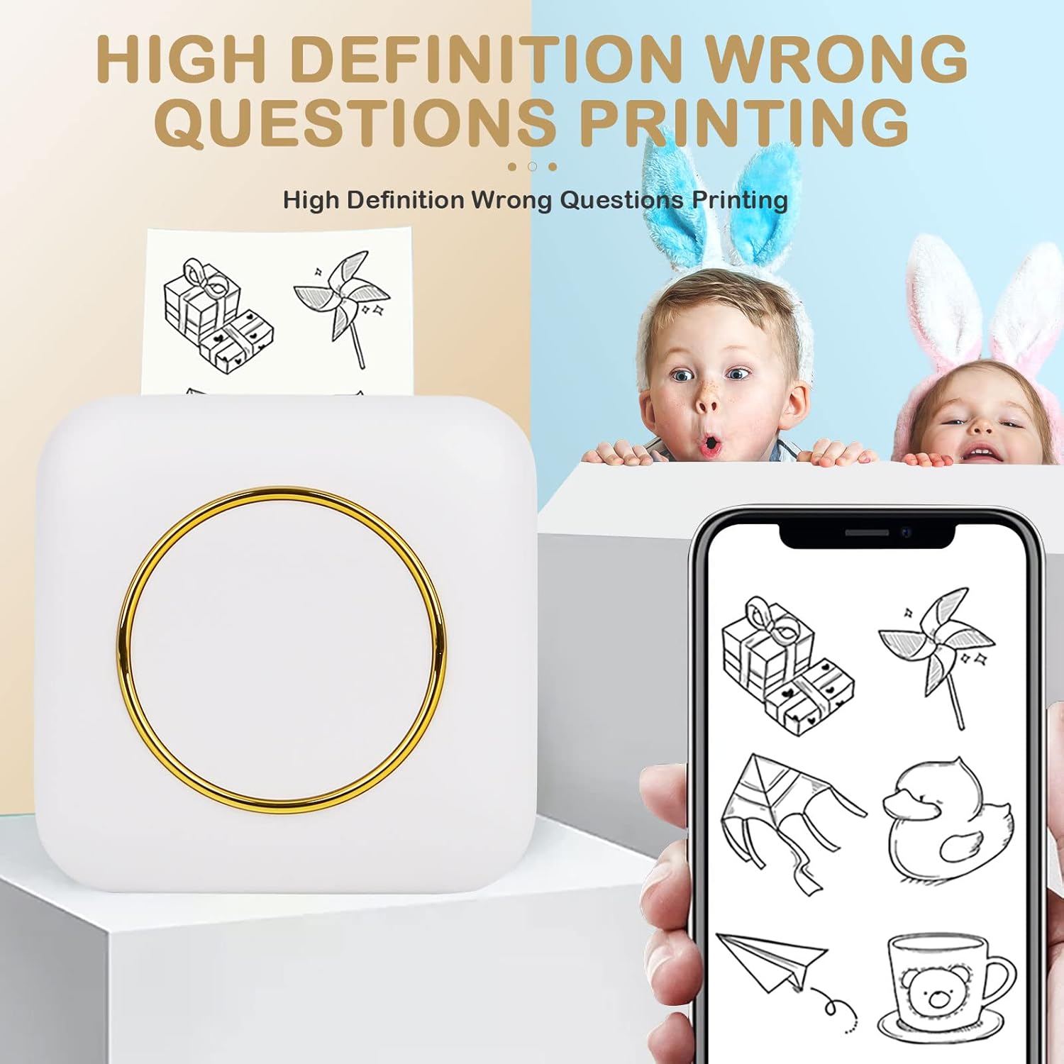 Portable Mini Printer – BT Instant Printing